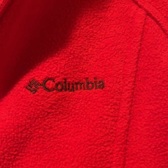 Columbia women’s extra small fleece jacket - red - Picture 3 of 5